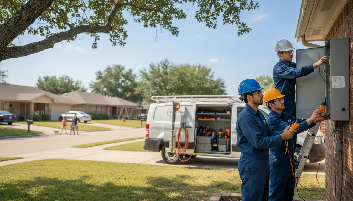 Certified electrician providing emergency electrical services in Bonner Springs, KS